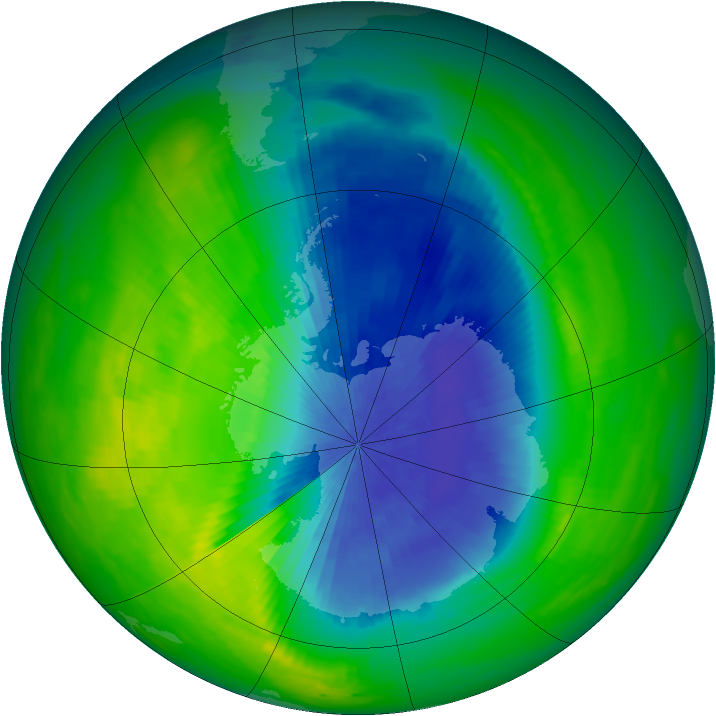 Ozone Map 1984-10-15